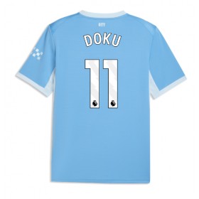 Manchester City Jeremy Doku #11 Hjemme skjorte 2026-27 Kortermet